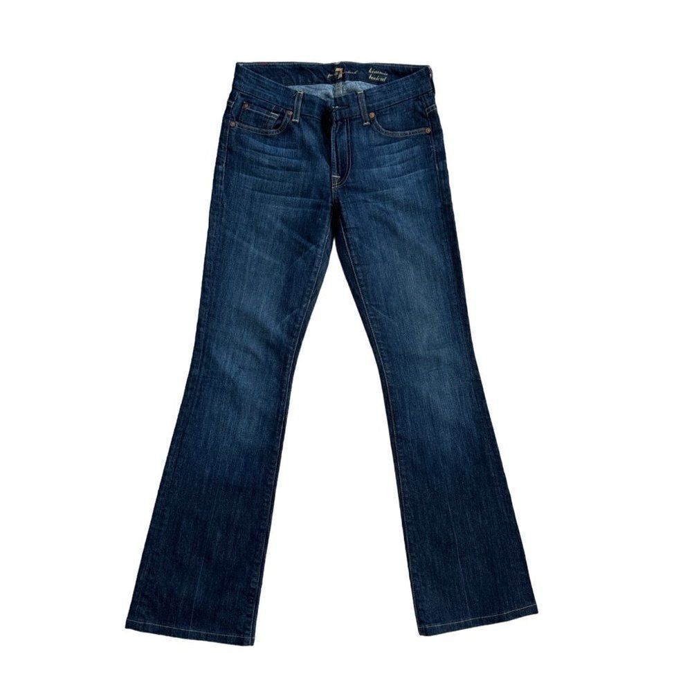 7 For All Mankind Women’s Boot Cut Jeans Size 27 - Picture 2 of 10